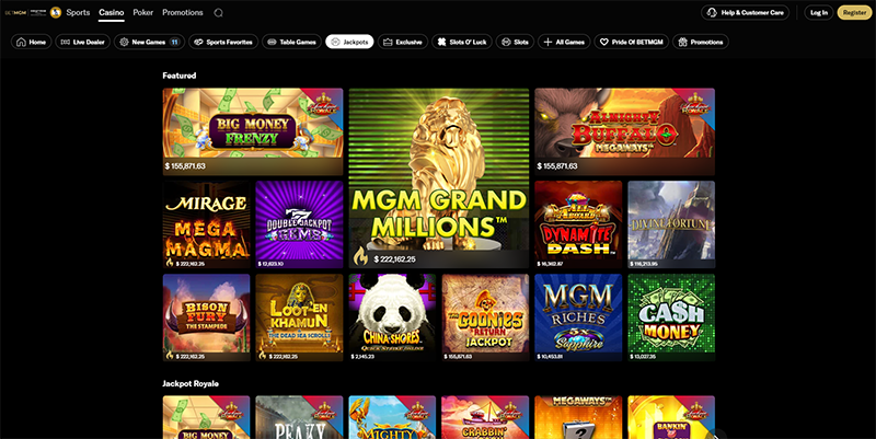 BetMGM Website