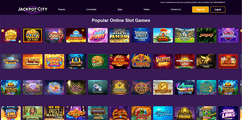 Jackpot City Casino Website