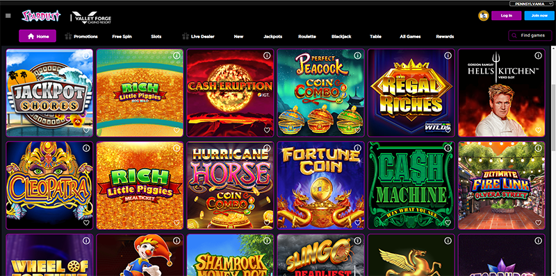 Stardust Casino Website